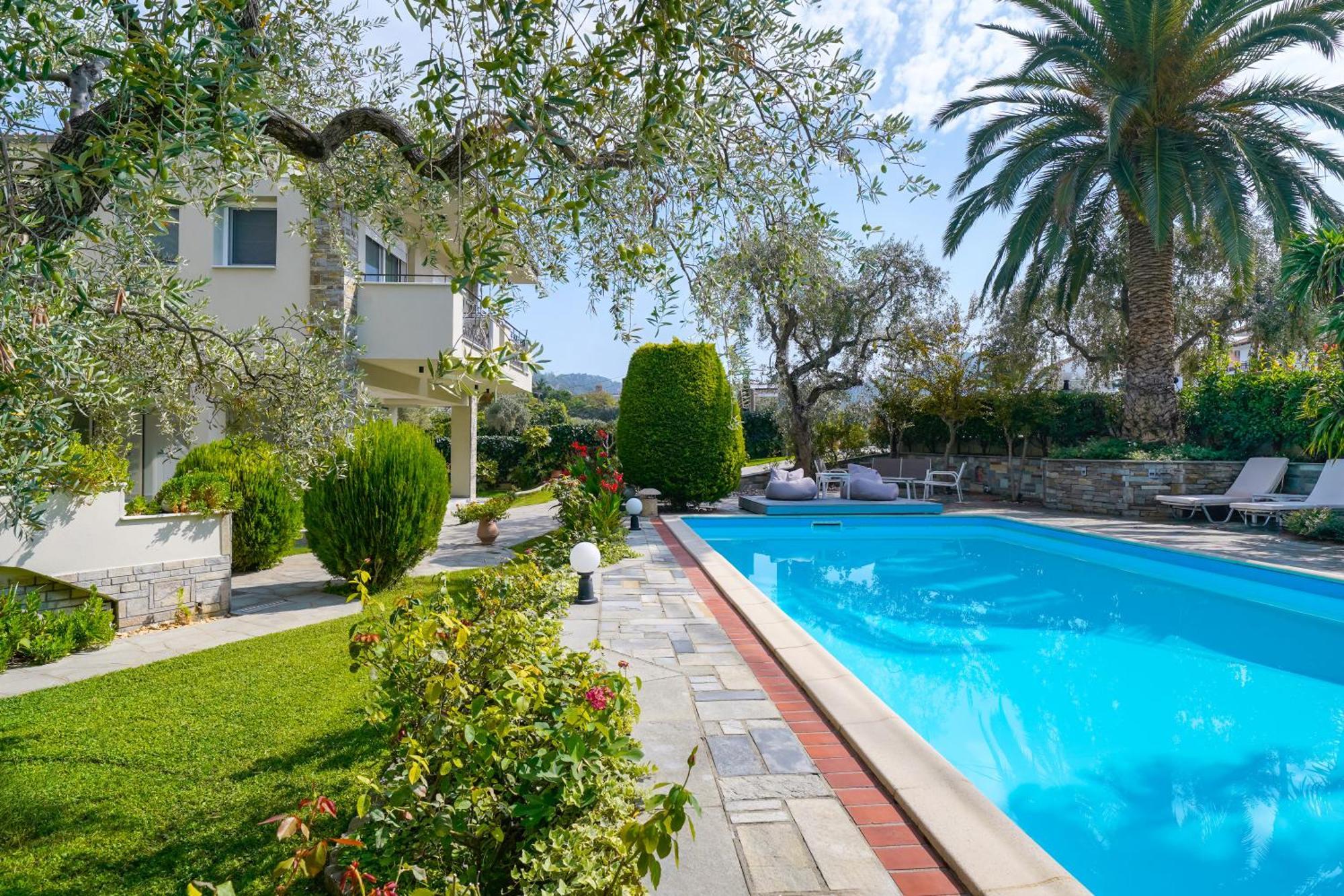 لايميناس Luxury Villa Fotini المظهر الخارجي الصورة
